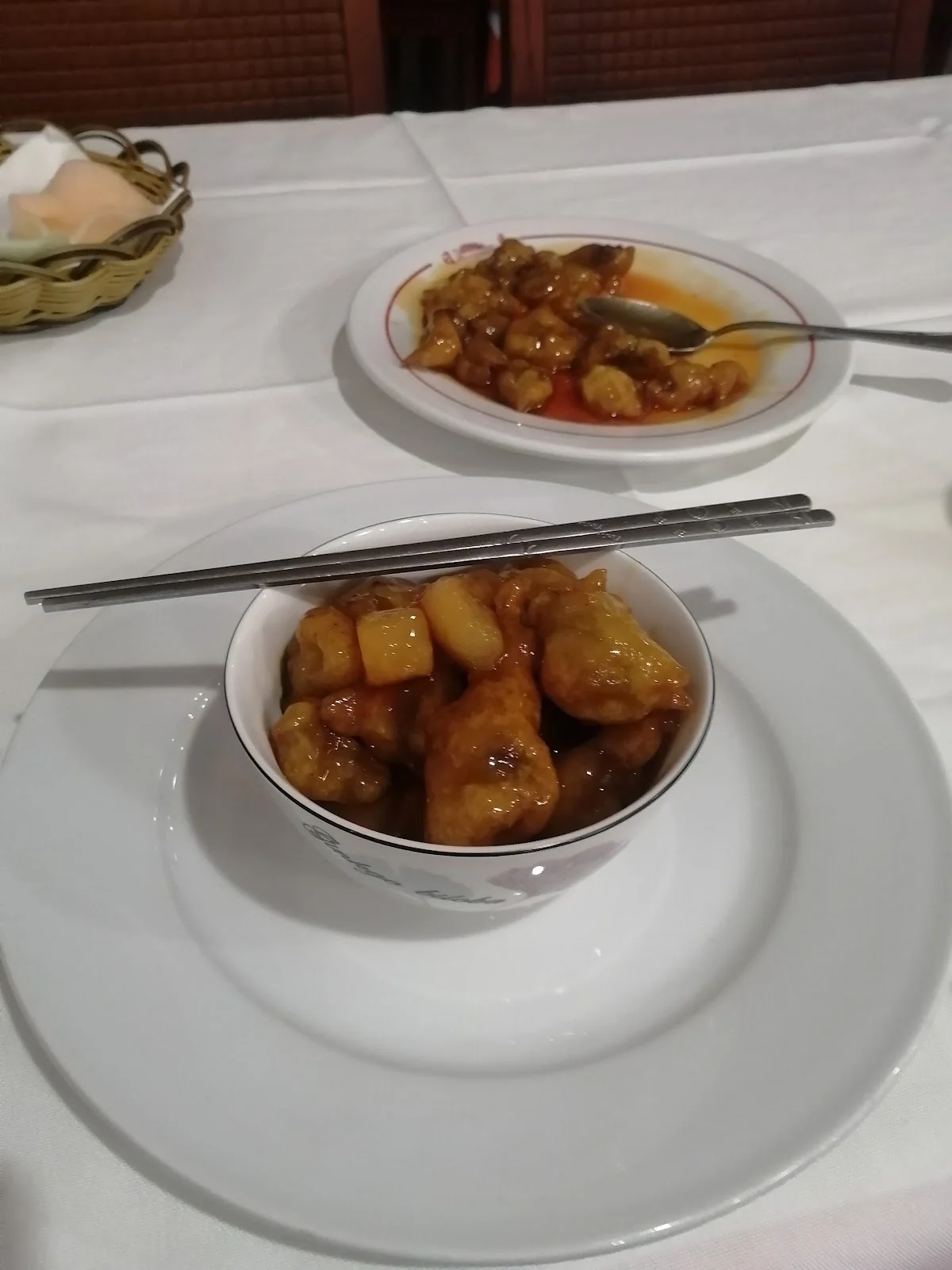 Bolas de pollo frito