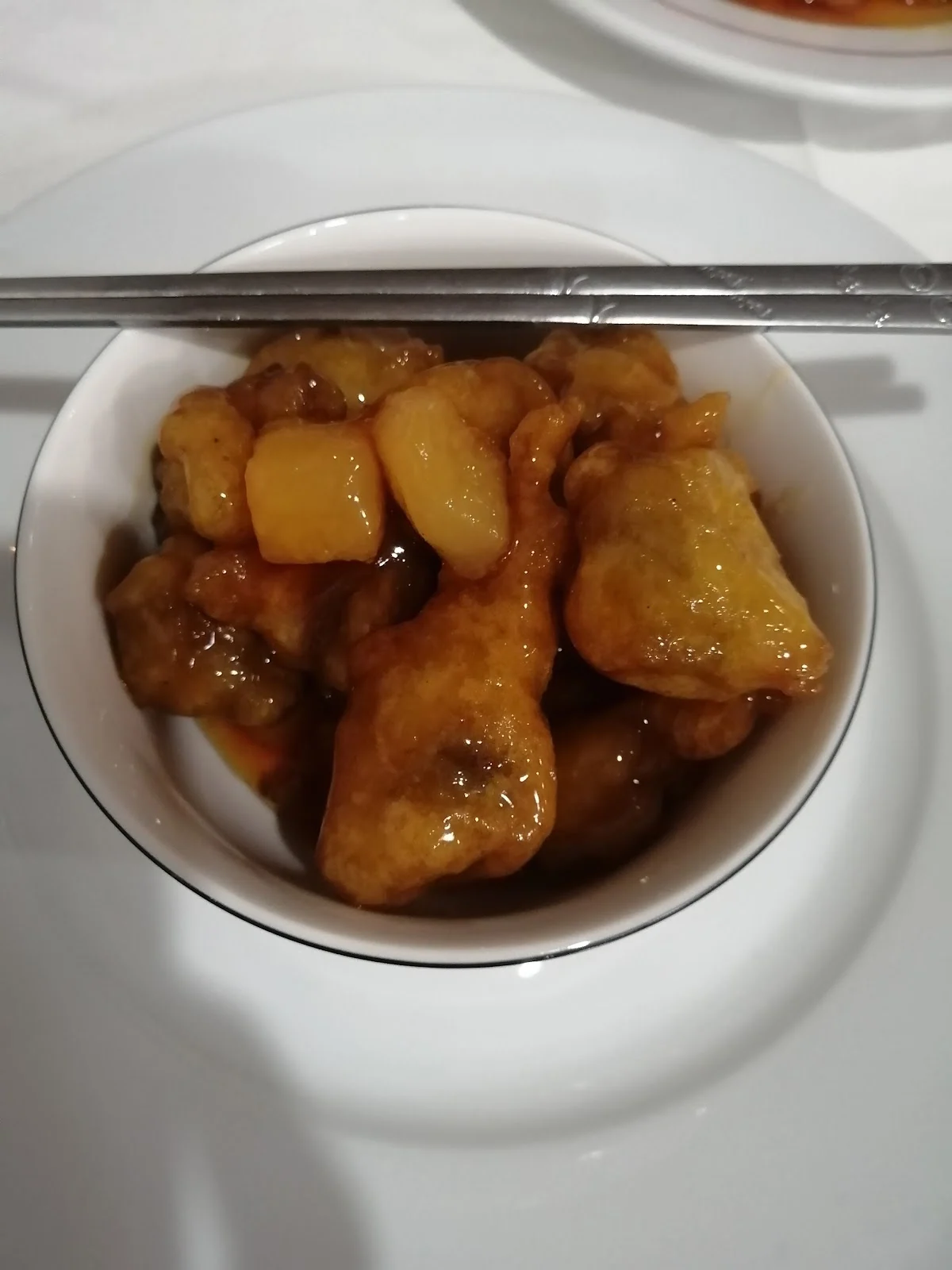 Cerdo con piña